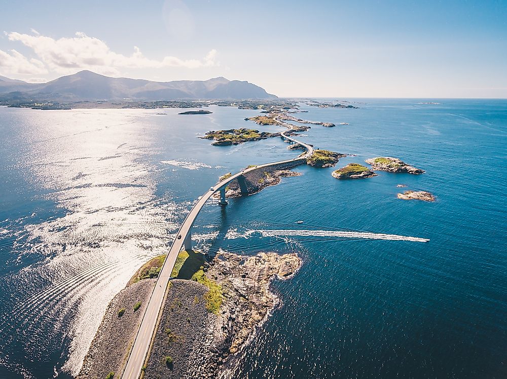 The Atlantic Ocean Road. 