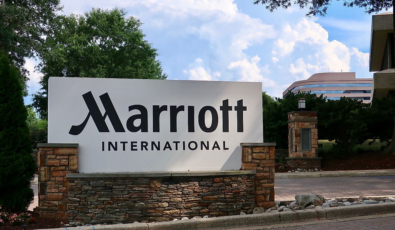 The headquarters of Marriott International in Bethesda, Maryland.
