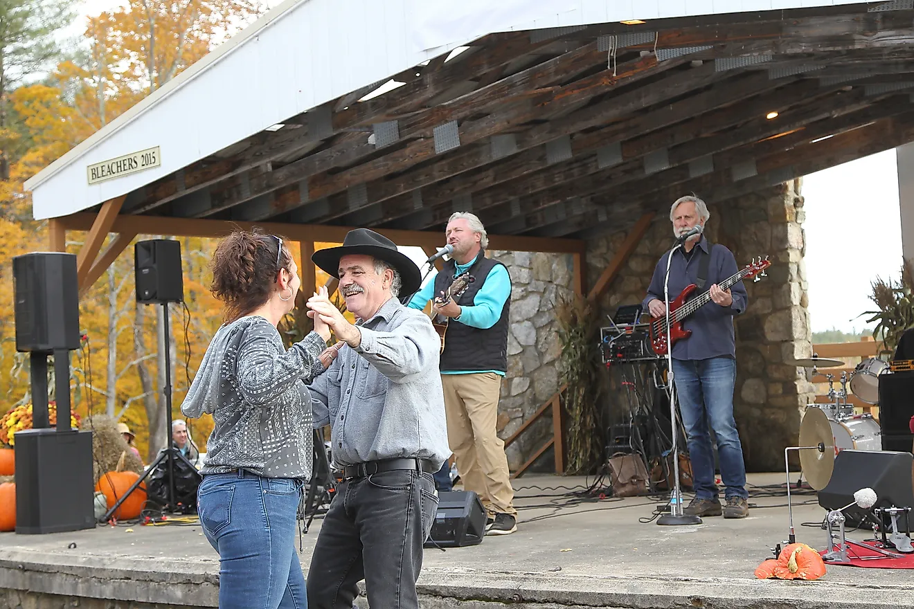 The Sandwich Fair is an annual event held on Columbus Day weekend in Sandwich, NH. Via Shutterstock / flysnowfly.