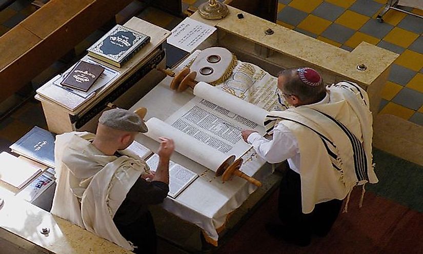 Reading of the Torah by Jews