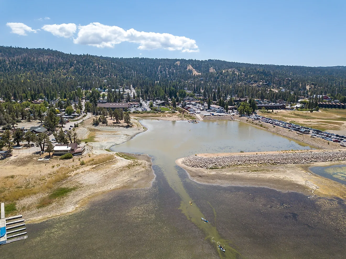Big Bear Lake in the San Bernardino National Forest