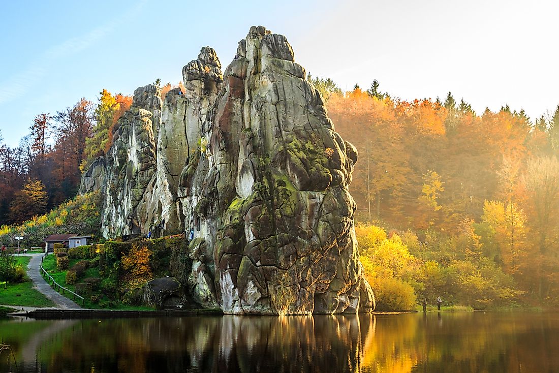 Teutoburg Forest, North Rhine-Westphalia. 