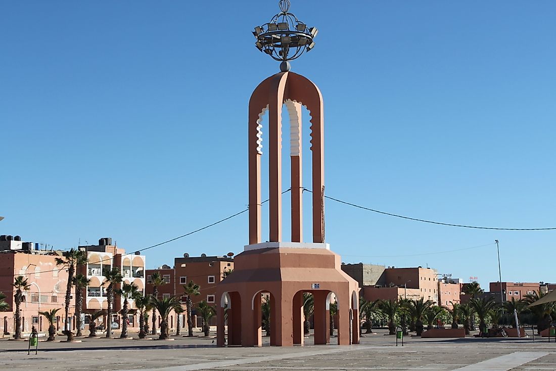 Laayoune was the historical capital city of Spanish Sahara.