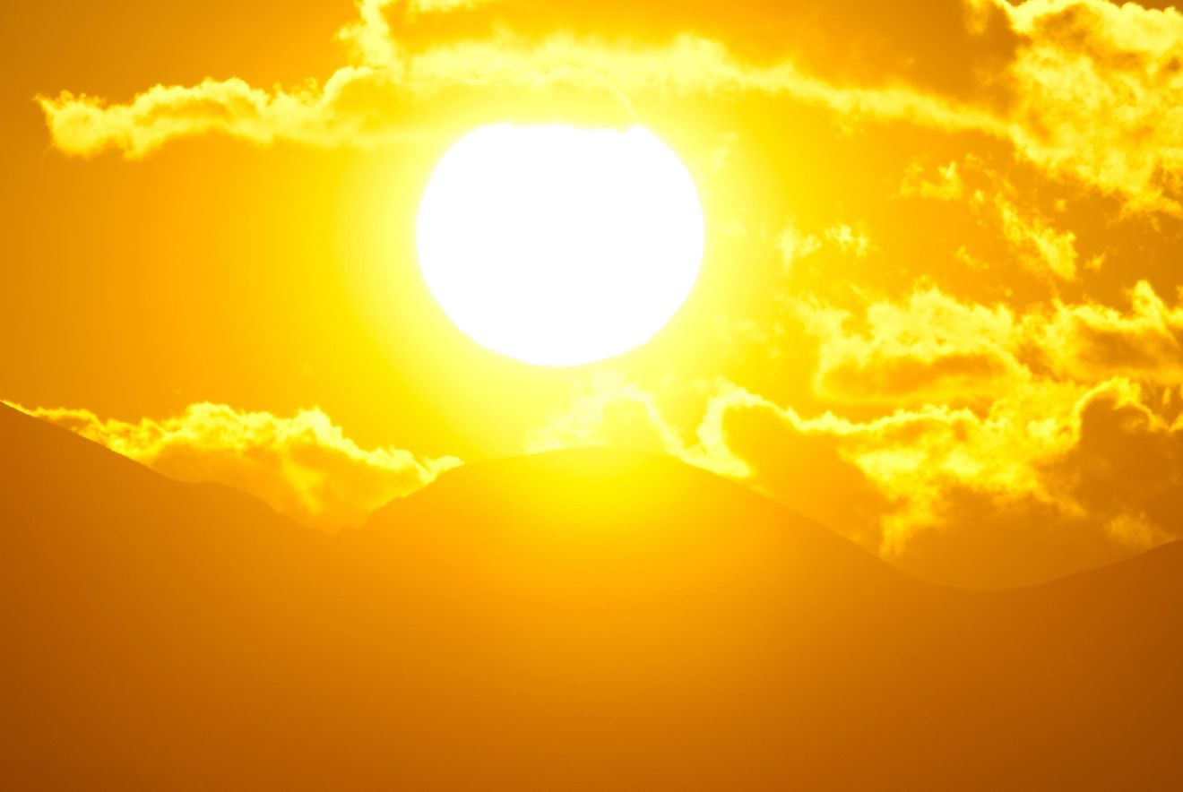 During the most intense summer months, the temperature reaches 55°C (130°F).