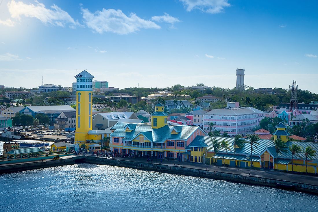 Nassau, the Bahamas. The Bahamas is the Caribbean country with the highest GDP per capita. 