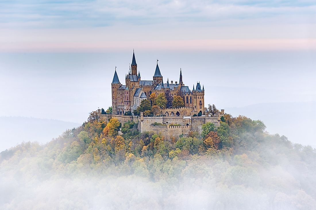 Hohenzollern Castle, Germany. 
