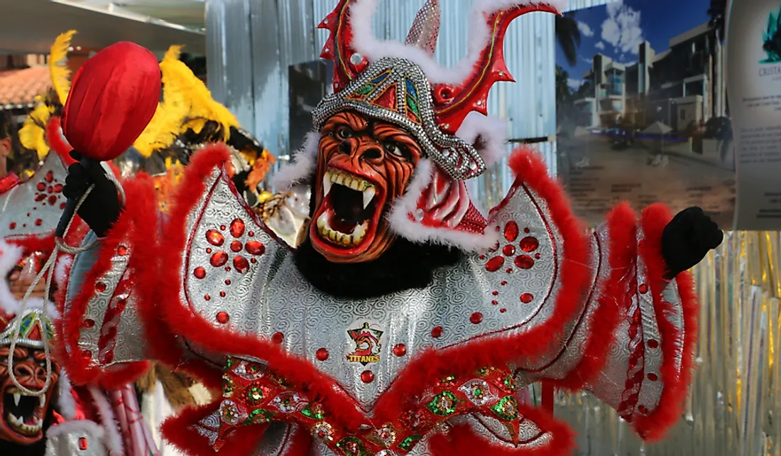 Carnaval celebration in Cabarete, Dominican Republic.