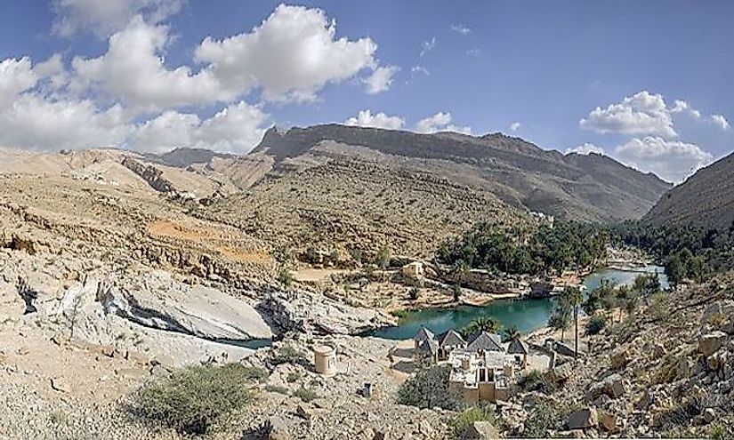 Wadi Bani Khalid, Sharqiyah region, Oman.