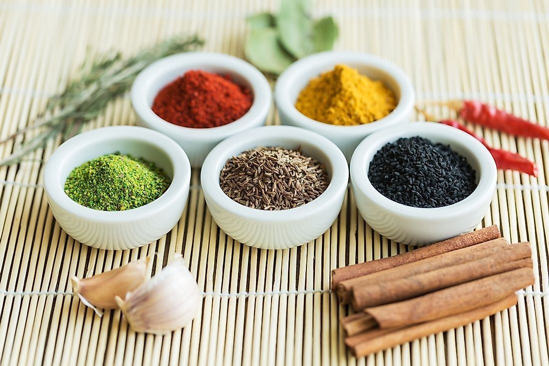 Spices are often used in Sri Lankan cuisine. 