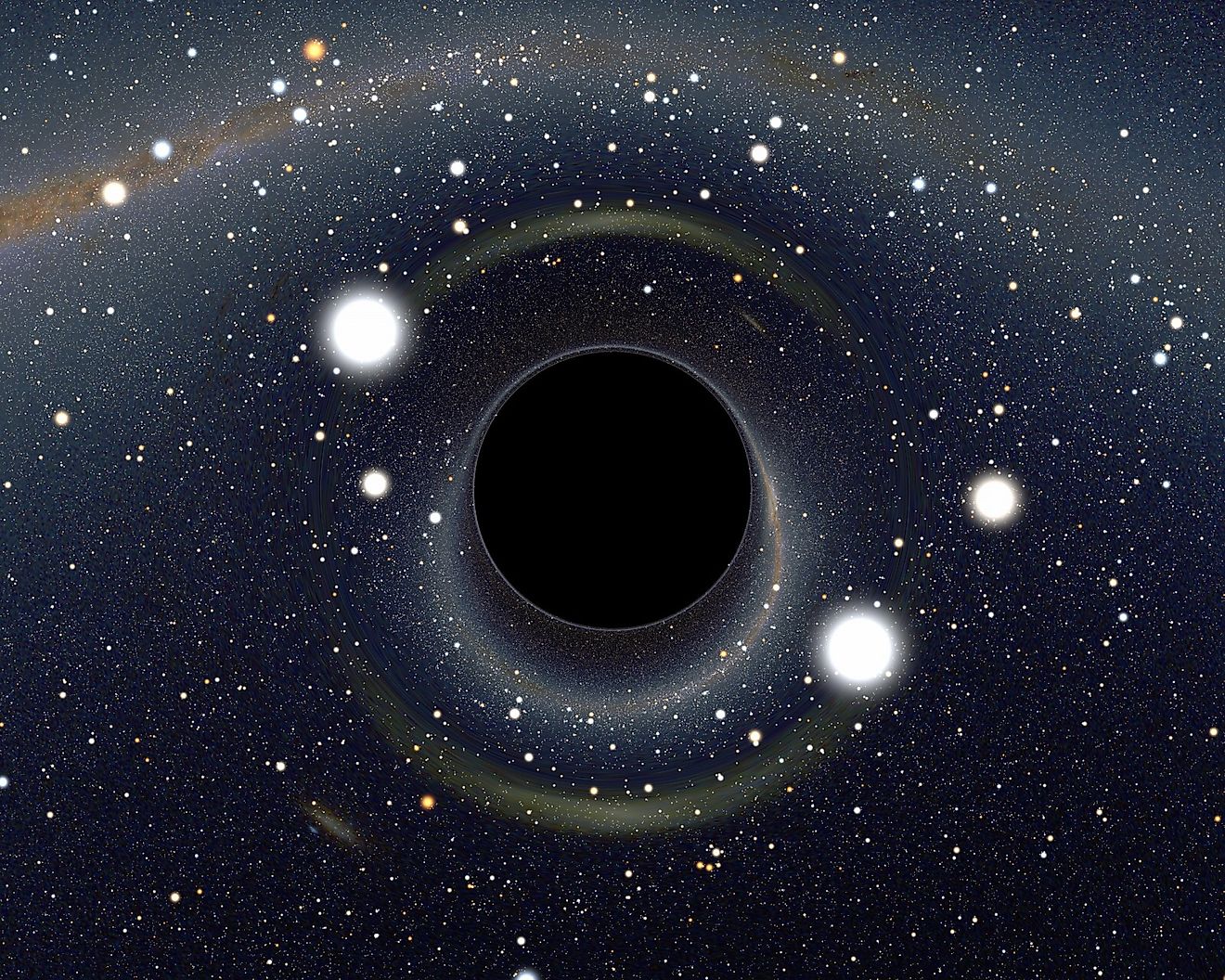 A black hole