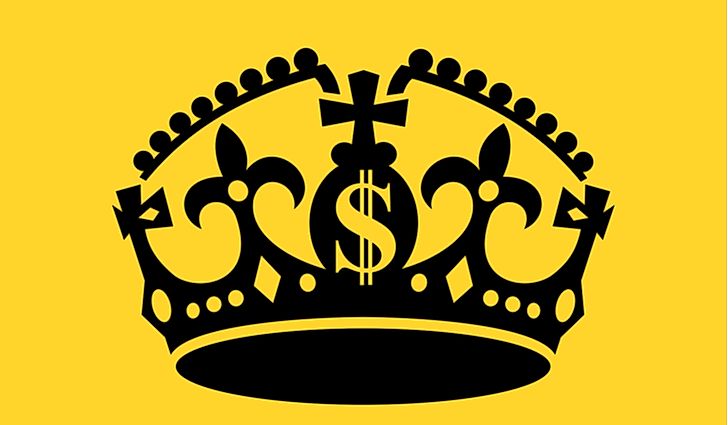 In an oligarchy, very few select people control the wealth.
