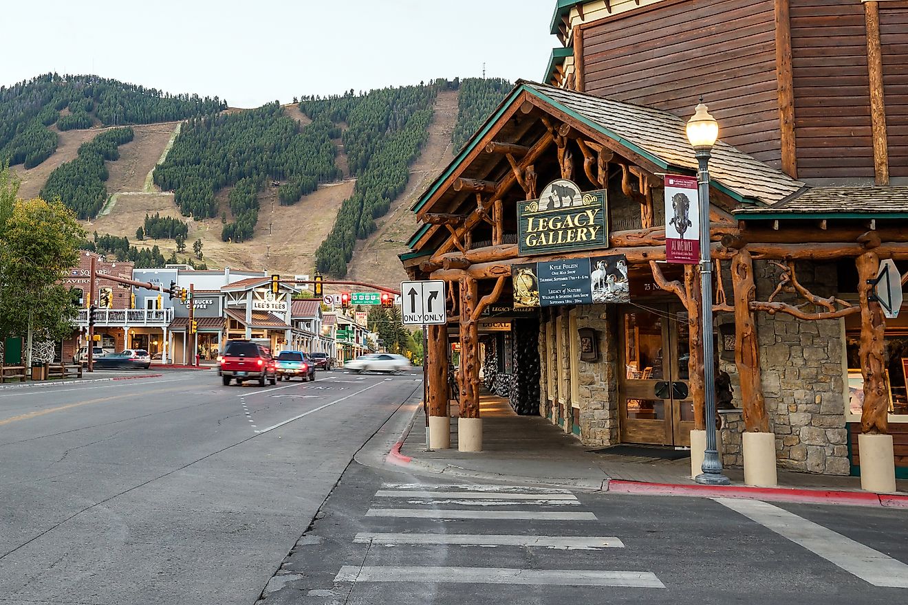 Downtown Jackson Hole Wyoming