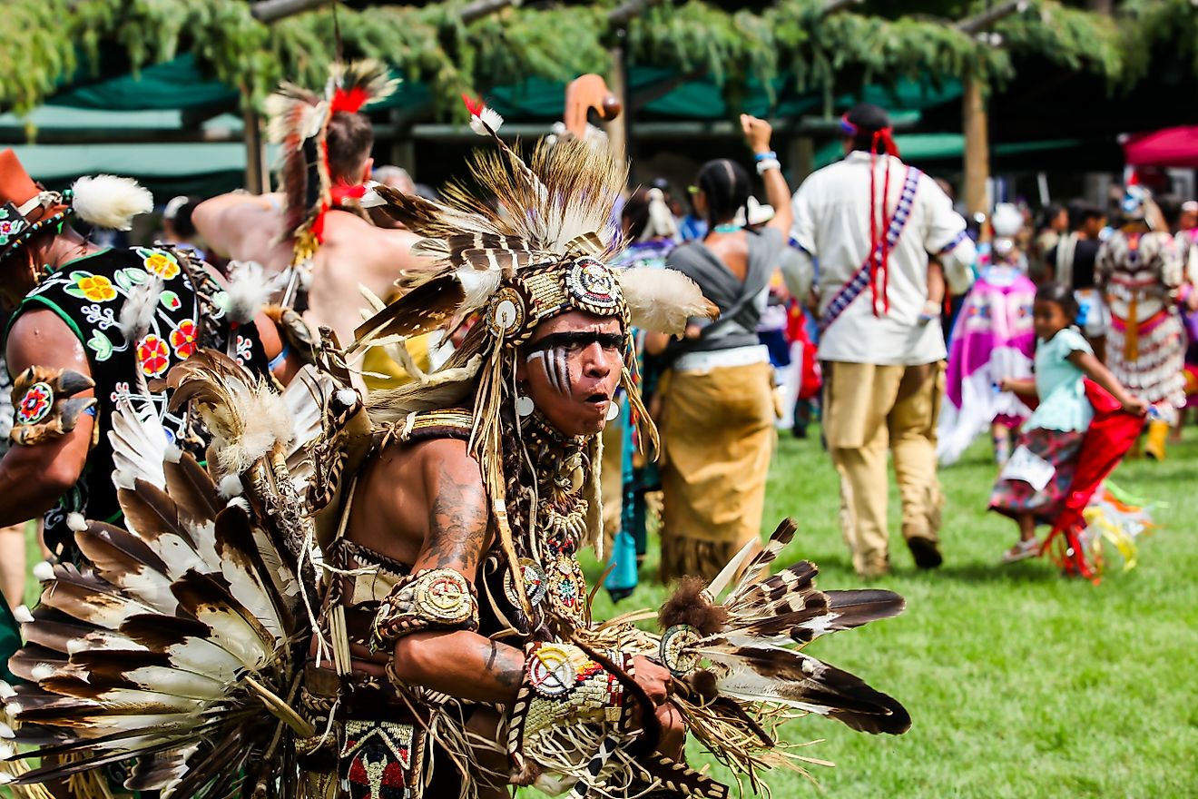 Schemitzun: The Feast Of Green Corn and Dance. Image credit: Miro Vrlik Photography / Shutterstock.com.