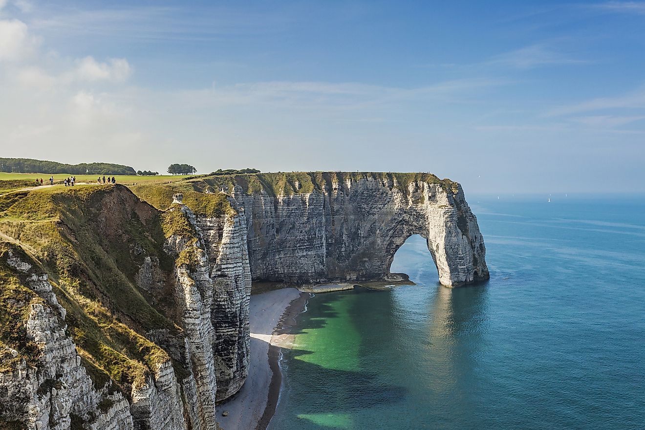 Sea Cliffs Of Étretat