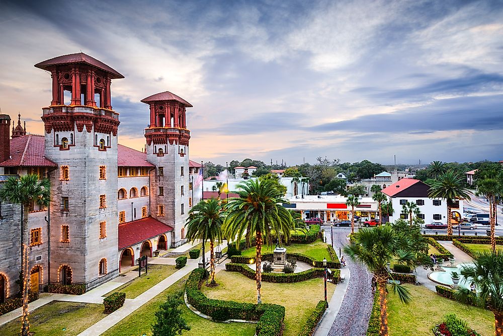 The city hall of beautiful St. Augustine, Florida. 