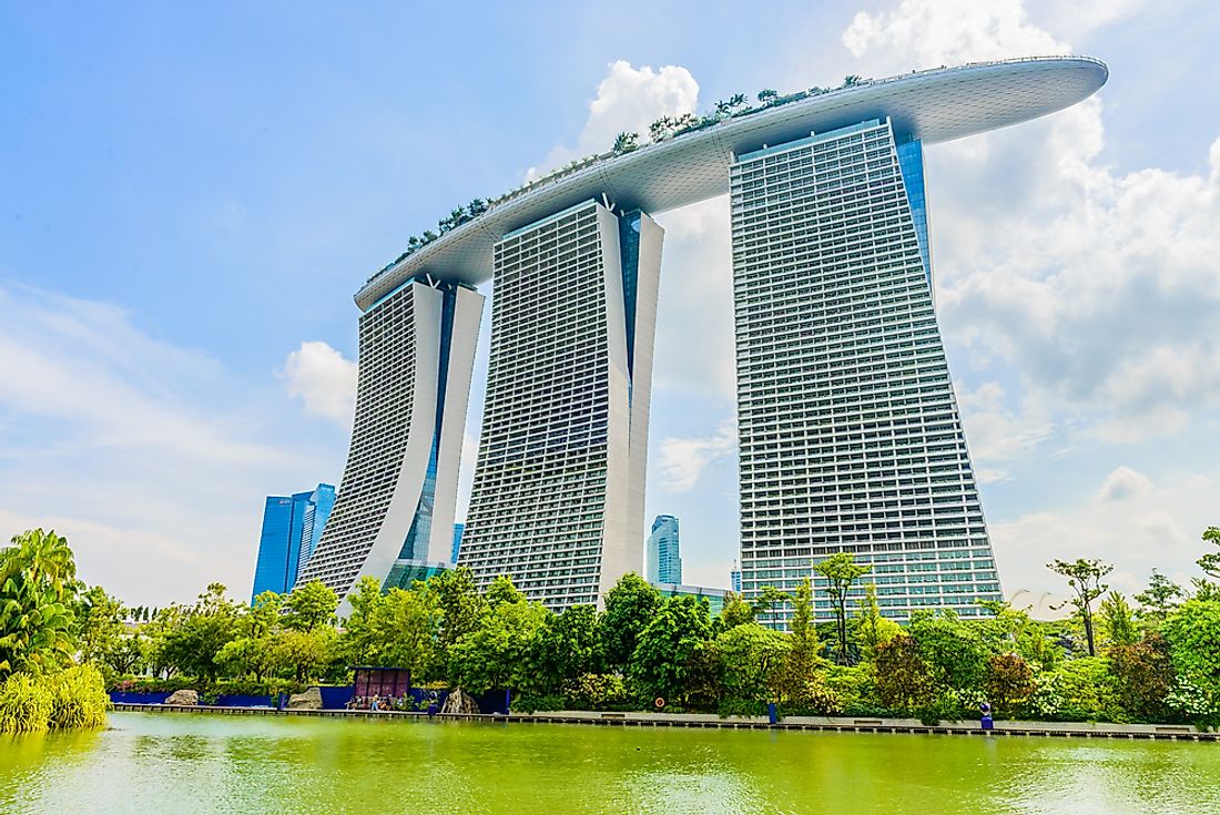 Marina Bay Sands, Singapore. 