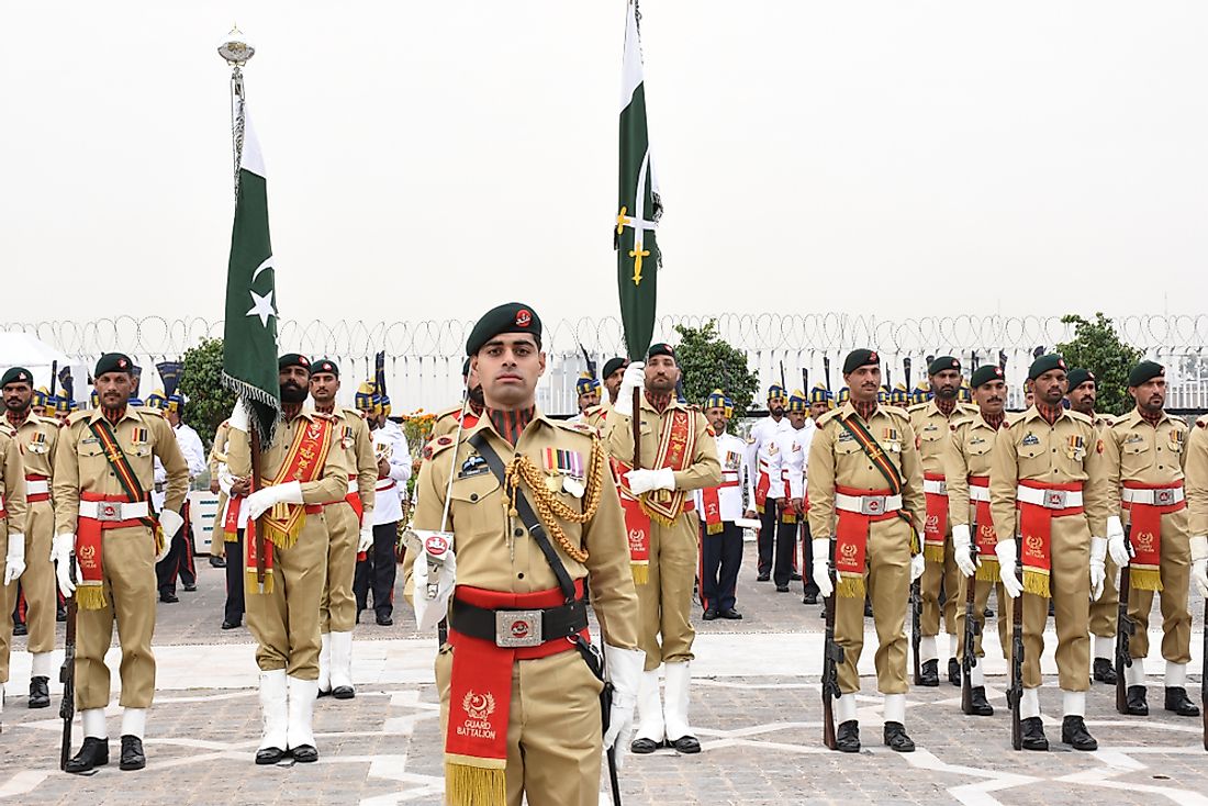 An official ceremony at the Presidential Palace in Islamabad, Pakistan. Editorial credit: Mirko Kuzmanovic / Shutterstock.com.