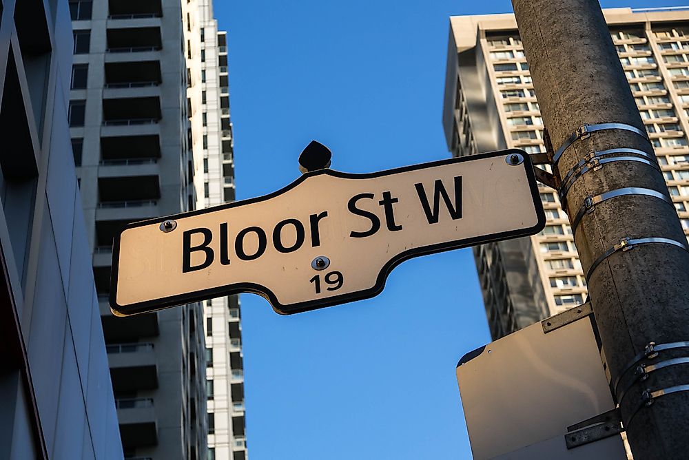 The building which housed Rochdale College still stands at the intersection of Bloor and Huron streets downtown. 