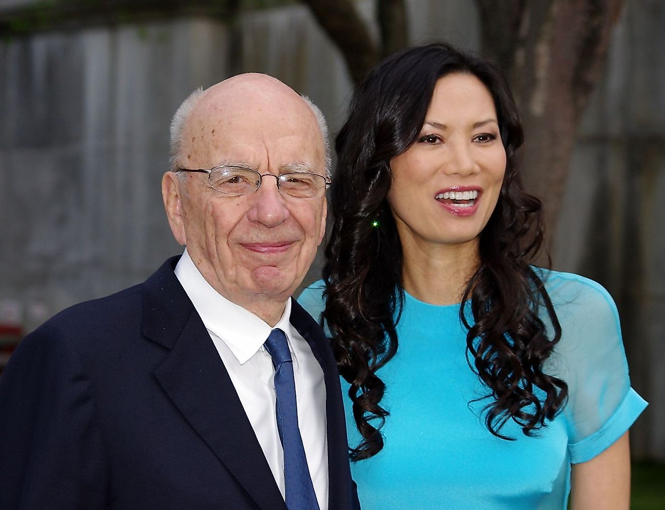 Murdoch with his third wife, Wendi, in 2011. Image credit: David Shankbone/Wikimedia.org
