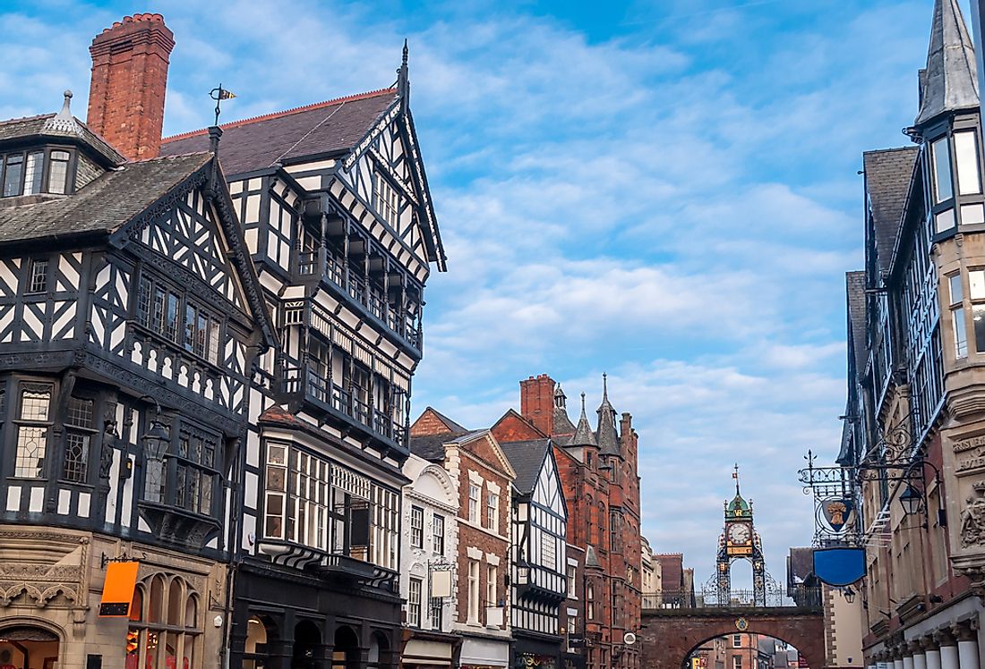 A view of historic Chester. 