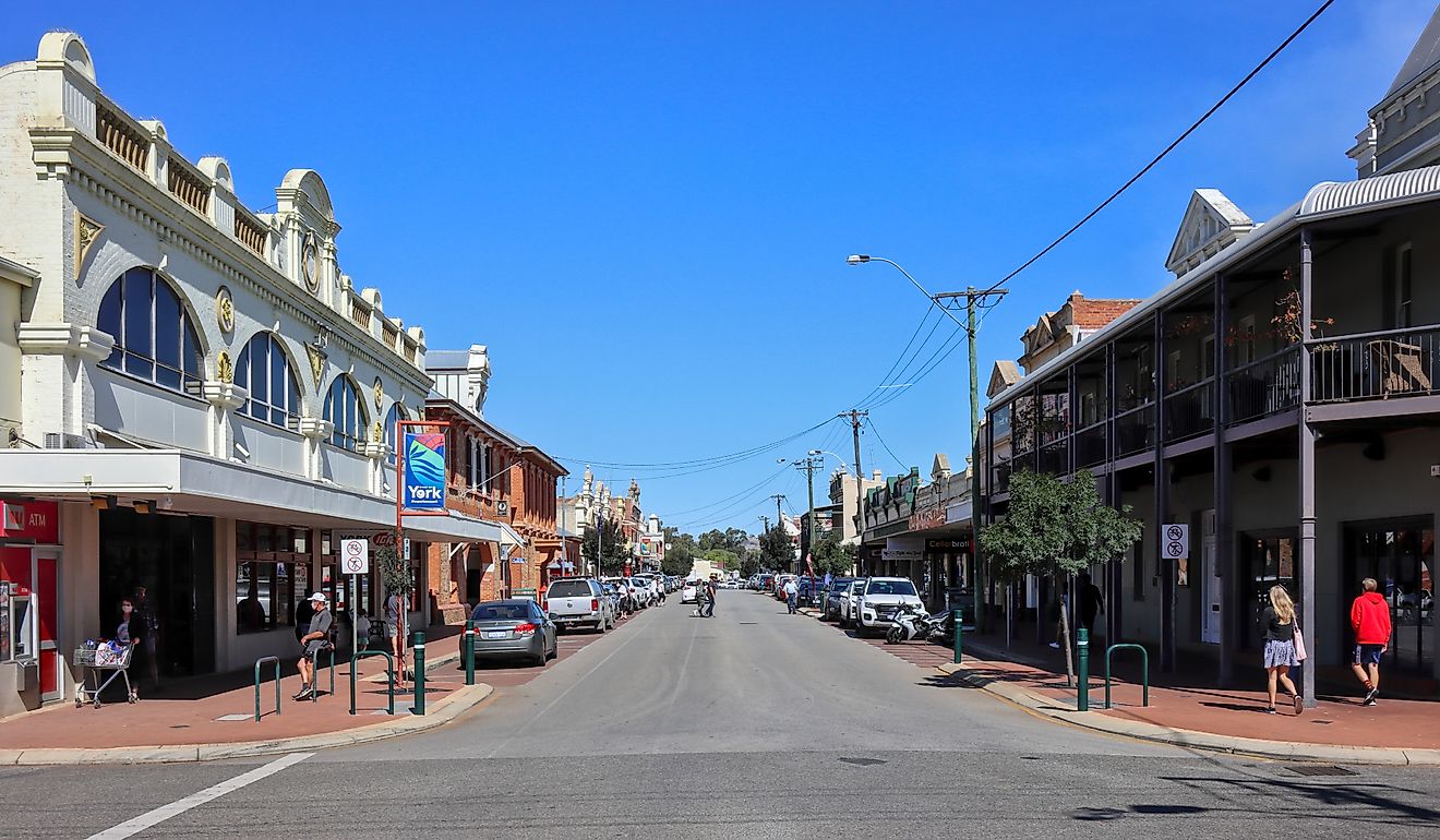 York, oldest inland town in Western Australia. Editorial credit: BJP7images / Shutterstock.com