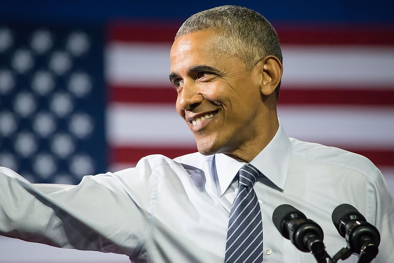 Barack Obama was elected as U.S. President on November 4th, 2008. Image credit: Evan El-Amin / Shutterstock.com