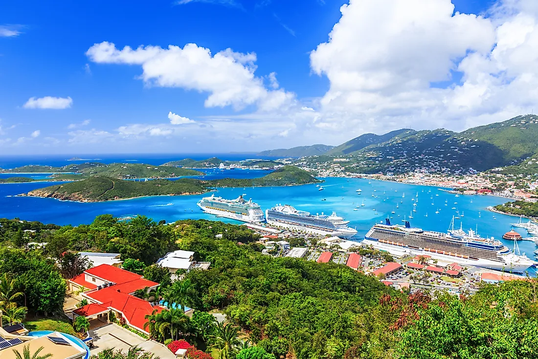 Charlotte Amalie, St. Thomas, USVI. 