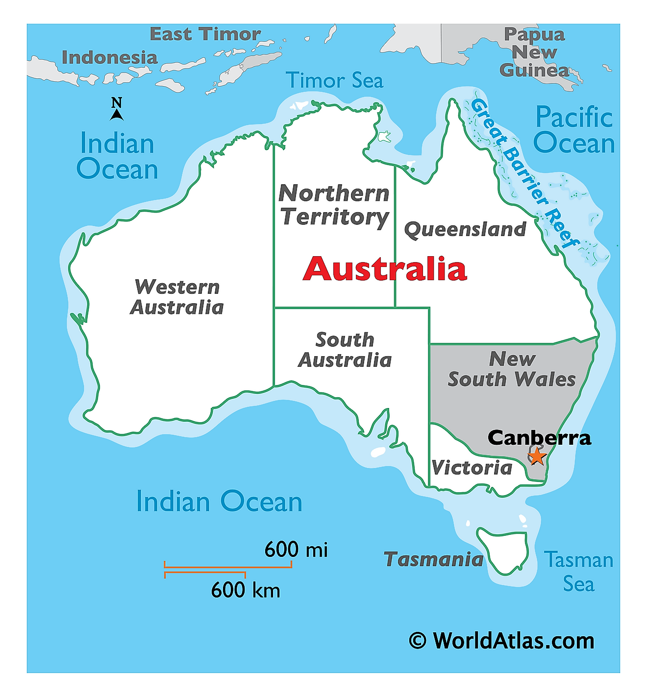 New South Wales Maps & Facts - World Atlas