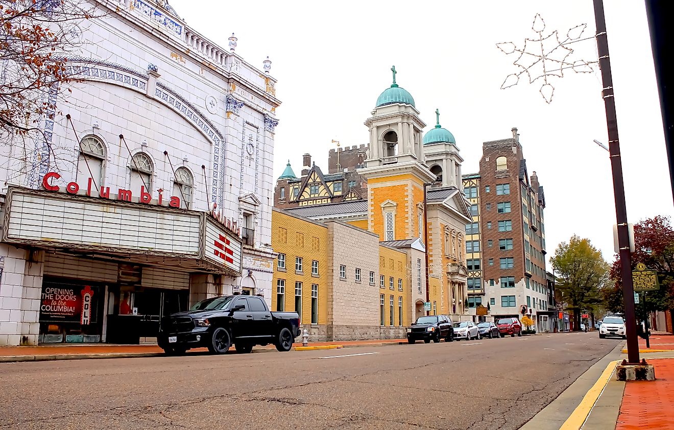 Historical buildings in Paducah, Kentucky. Editorial credit: Sabrina Janelle Gordon / Shutterstock.com.