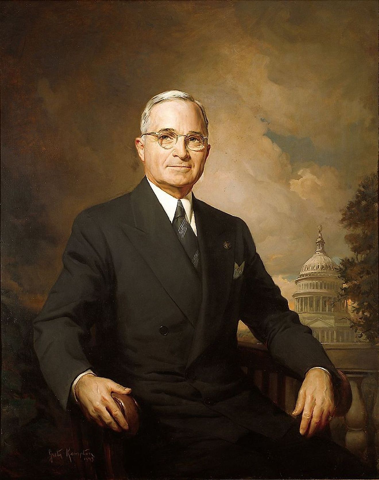 President Harry S. Truman. Image credit: Greta Kempton/Public domain