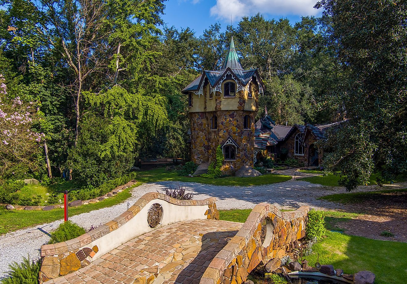 Fairhope, Alabama the Storybook Castle Bed and Breakfast