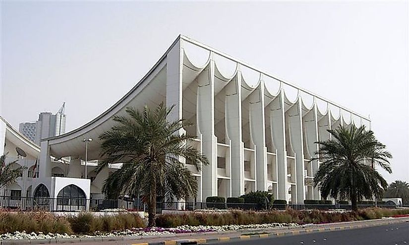 The National Assembly of Kuwait in Kuwait City