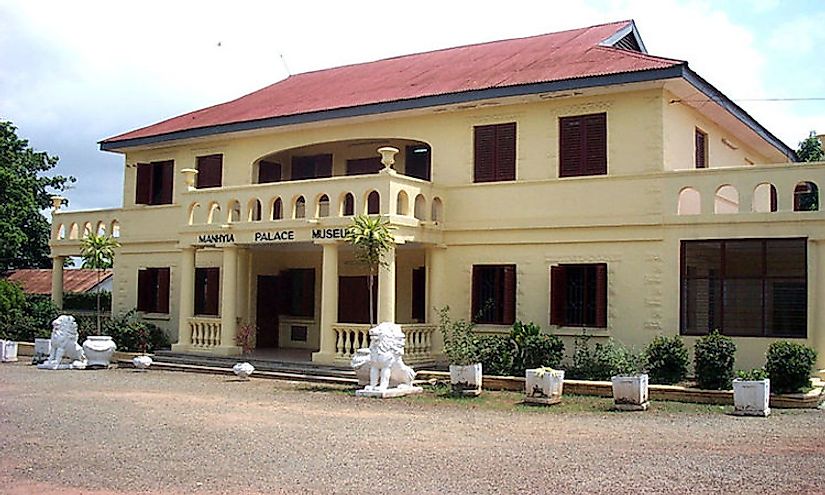  Manhyia palace in Kumasi, Asanteman