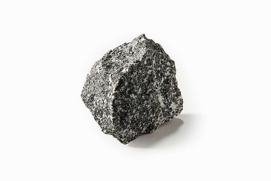 A plutonic rock. 