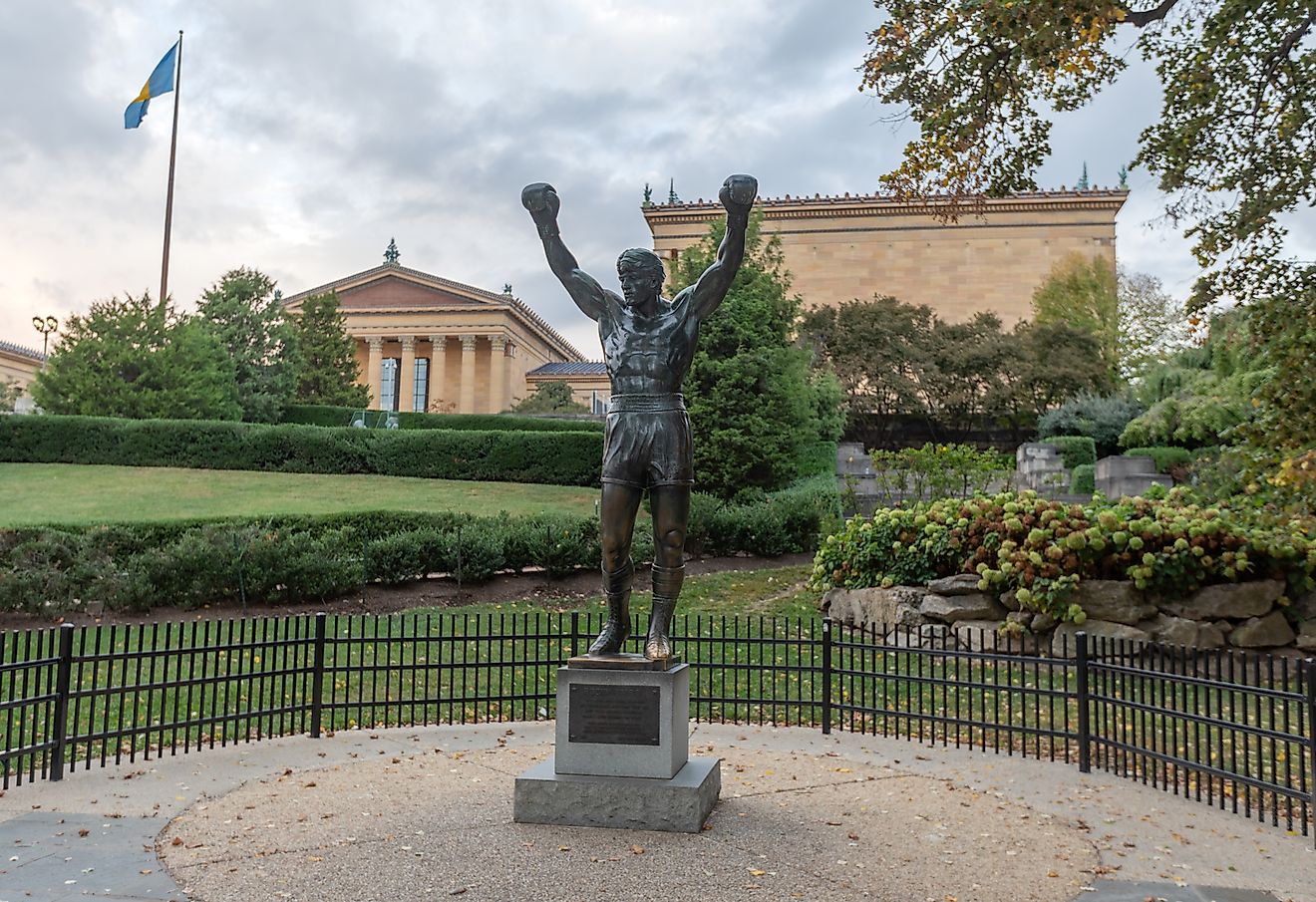 Rocky statue in Philadelphia, Pennsylvania. (Image Credit - photosounds via Shutterstock.com)