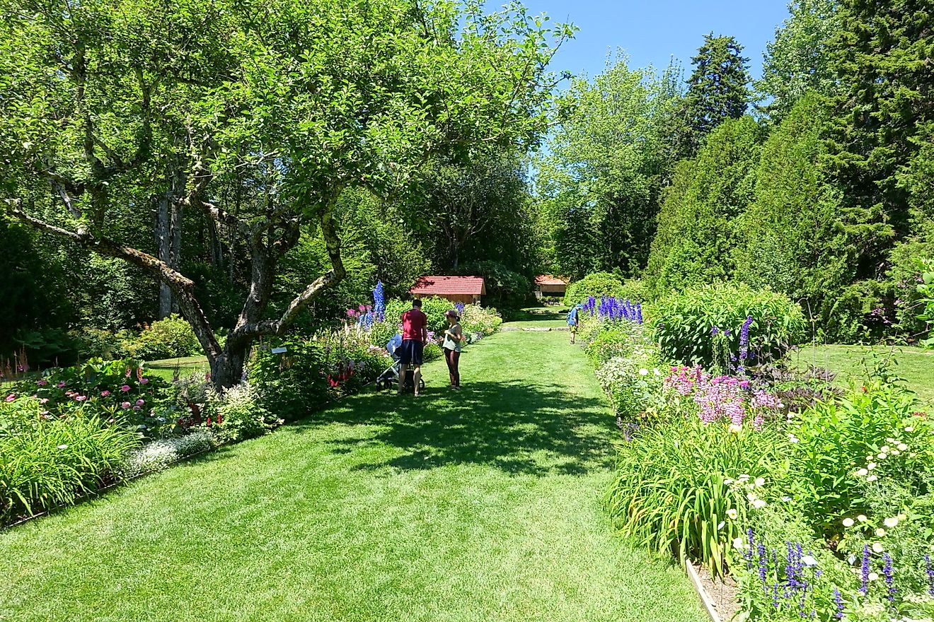 Thuya Garden in Northeast Harbor, Maine.