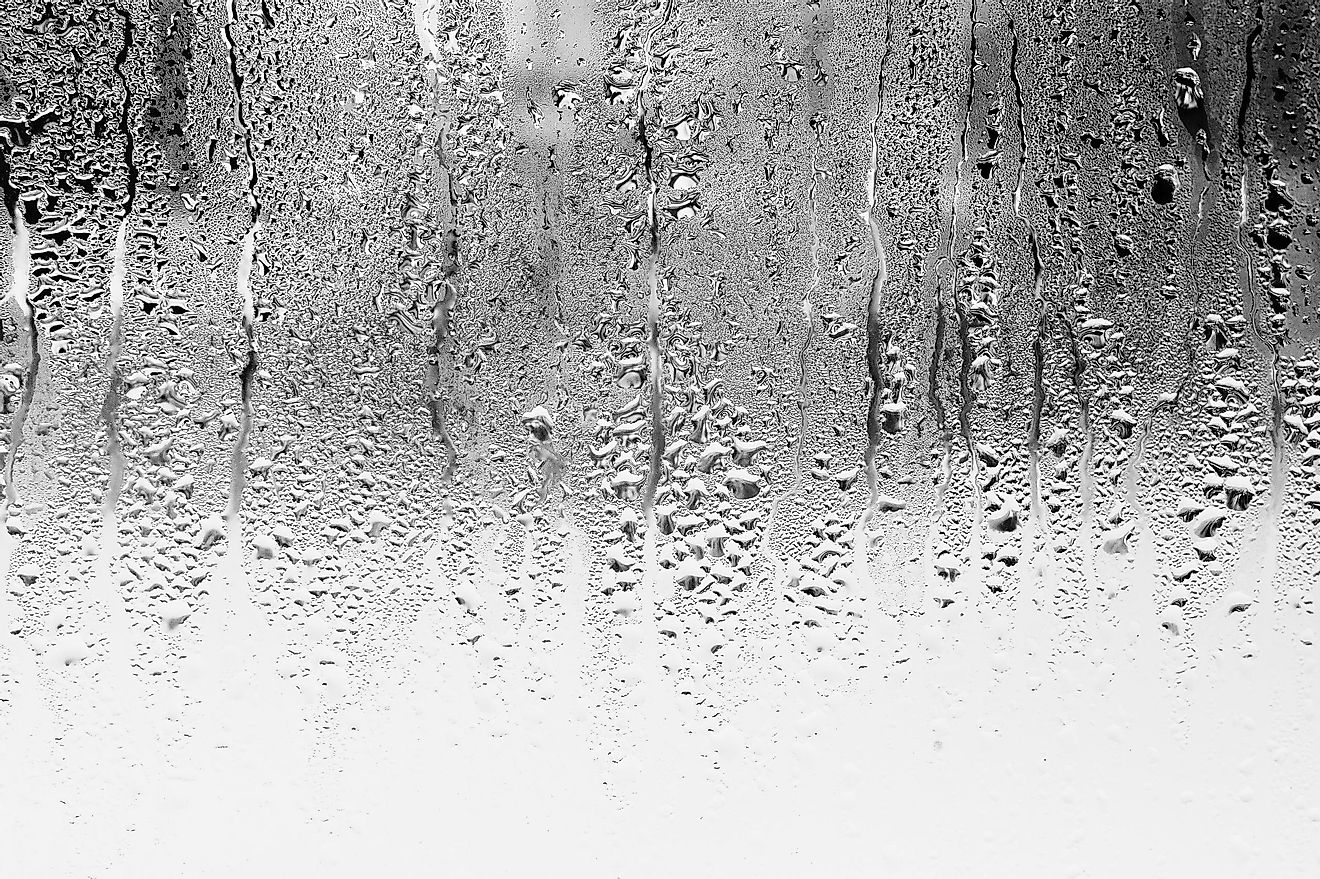 Condensation is also known as clouding, and it is the process that occurs when a substance transforms from a gaseous state to a liquid state.