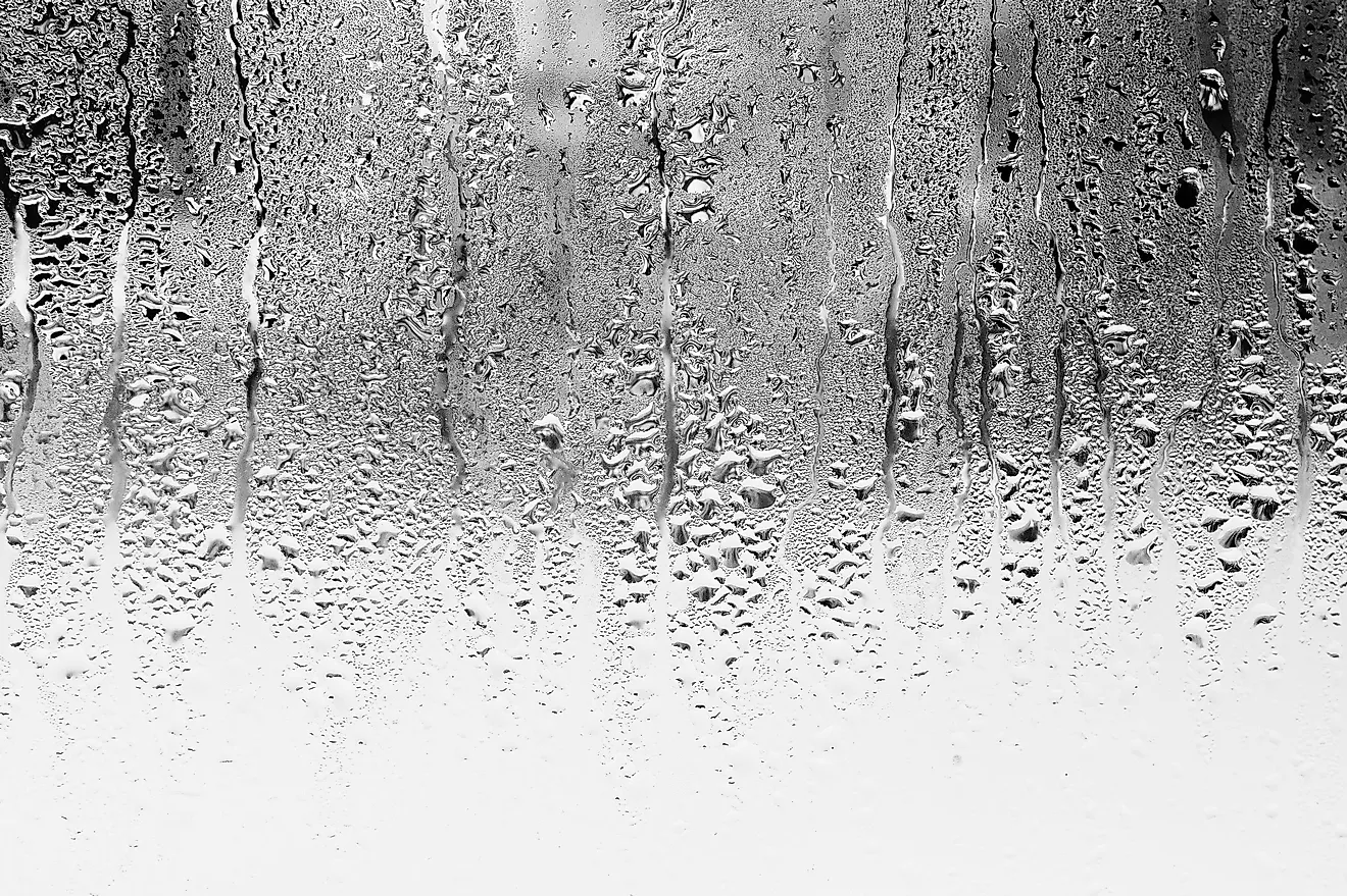 Condensation is also known as clouding, and it is the process that occurs when a substance transforms from a gaseous state to a liquid state.