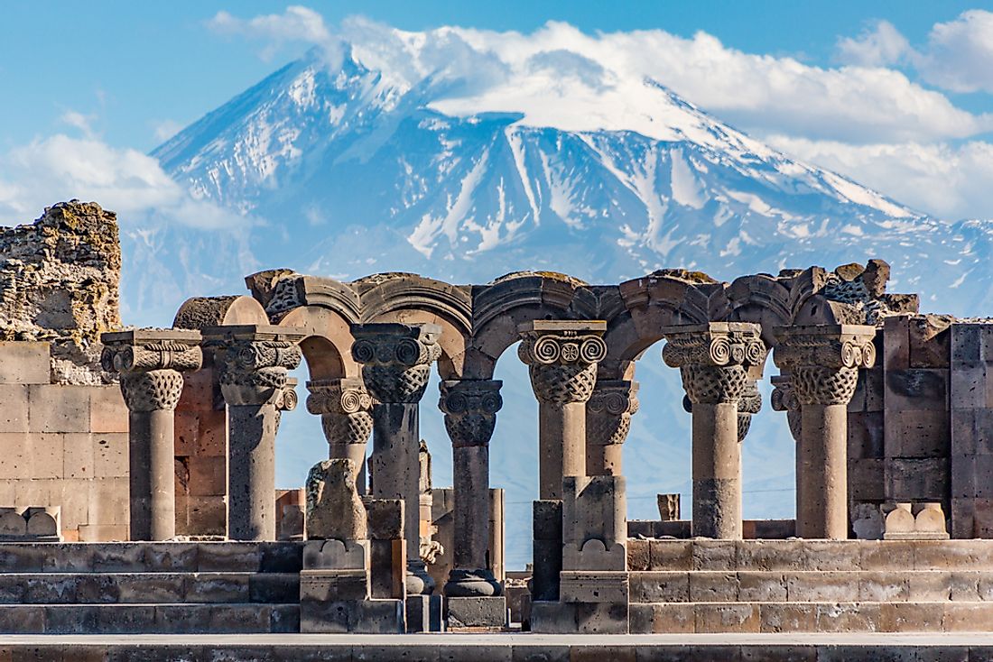 Armenia is full of historic tourist attractions. 