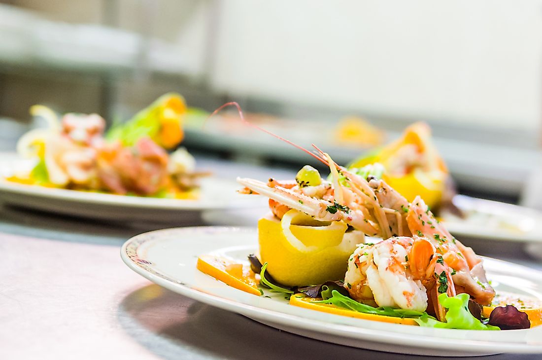 Plating and presentation are taken into consideration when Michelin stars are awarded. 