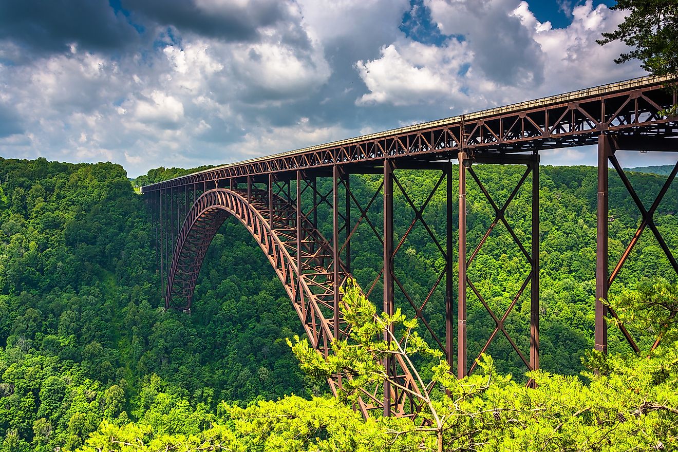 New River Gorge Bridge in West Virginia.