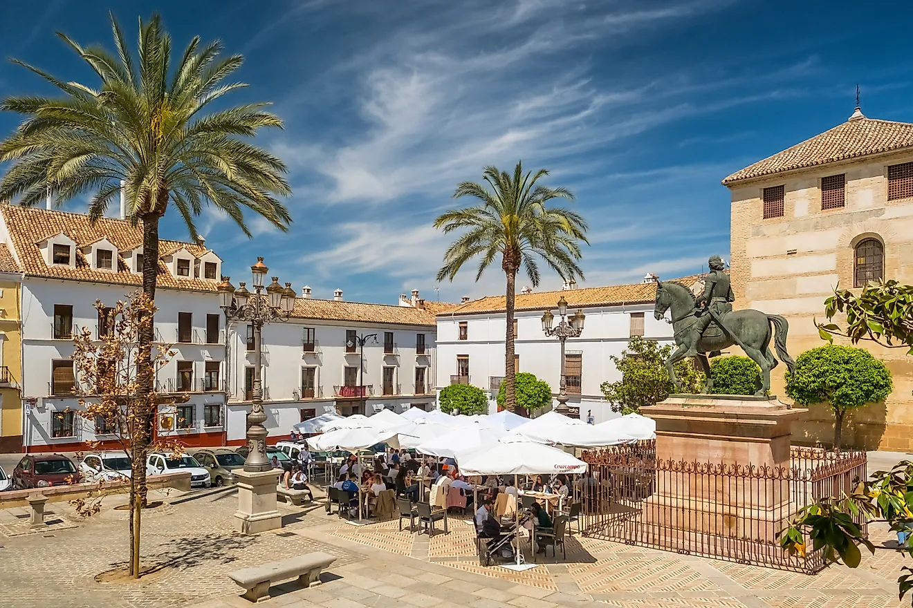 Plaza Coso Viejo square in historic center of Antequera in Andalusia, Spain (Credit: Mazur Travel via Shutterstock)