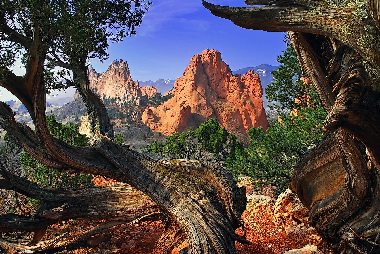 Garden of the Gods Park in Colorado Springs, Colorado, USA.