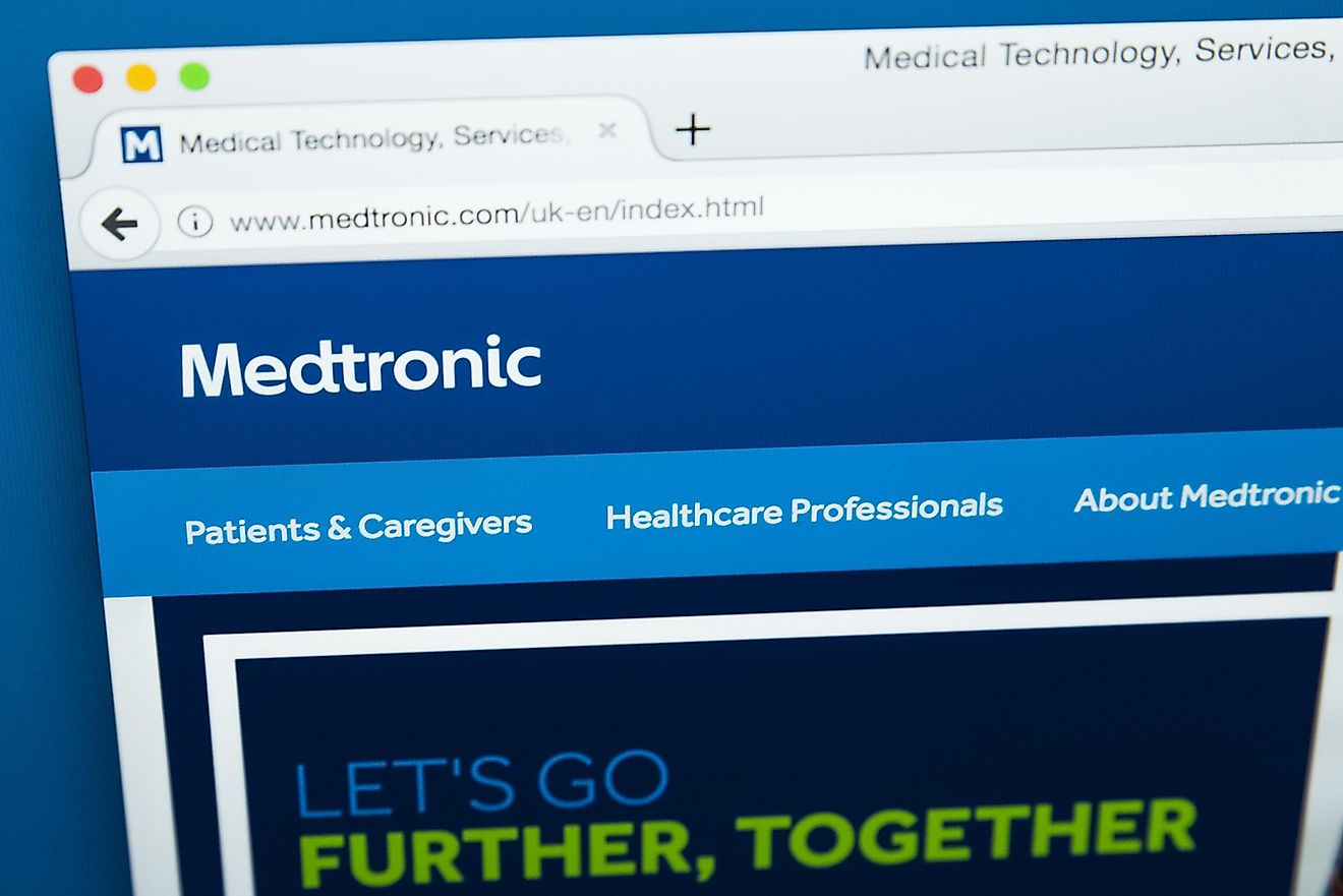 Medtronic Plc. Image credit: chrisdorney / Shutterstock.com