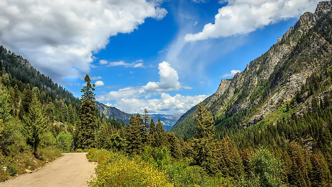 Payette National Forest in Idaho. 