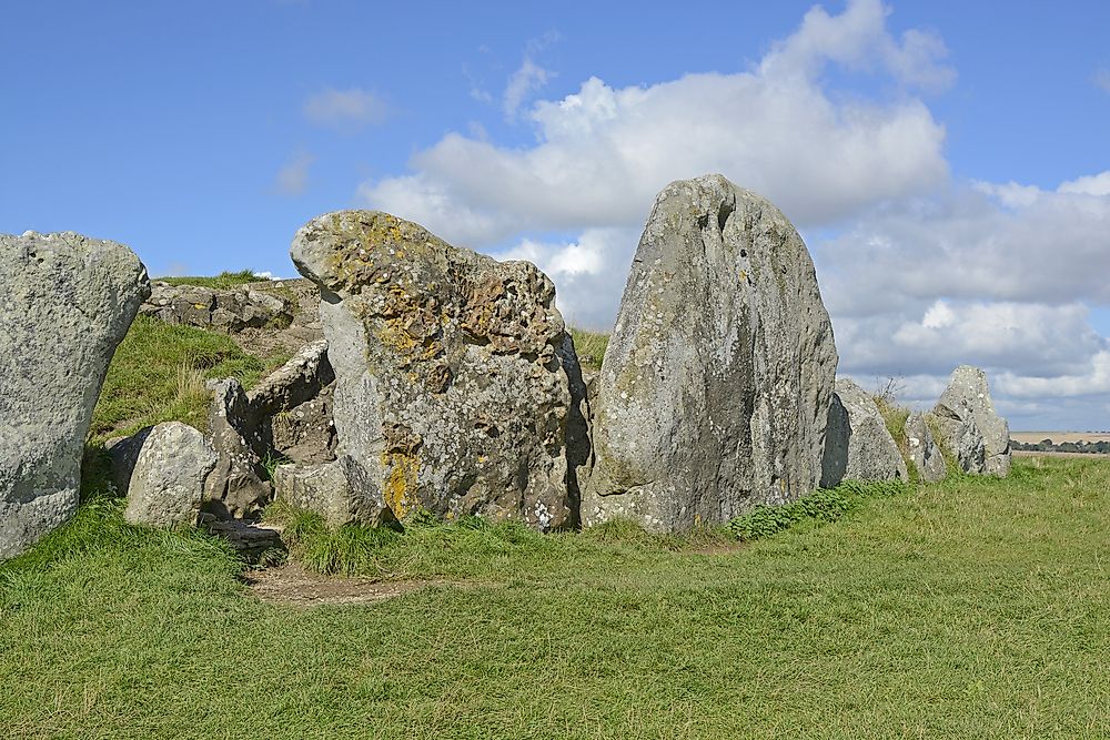 West Kennet Long Barrow, England. 