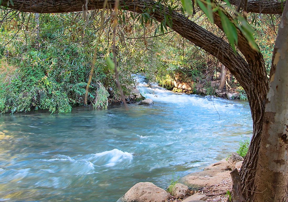 The River Jordan. 