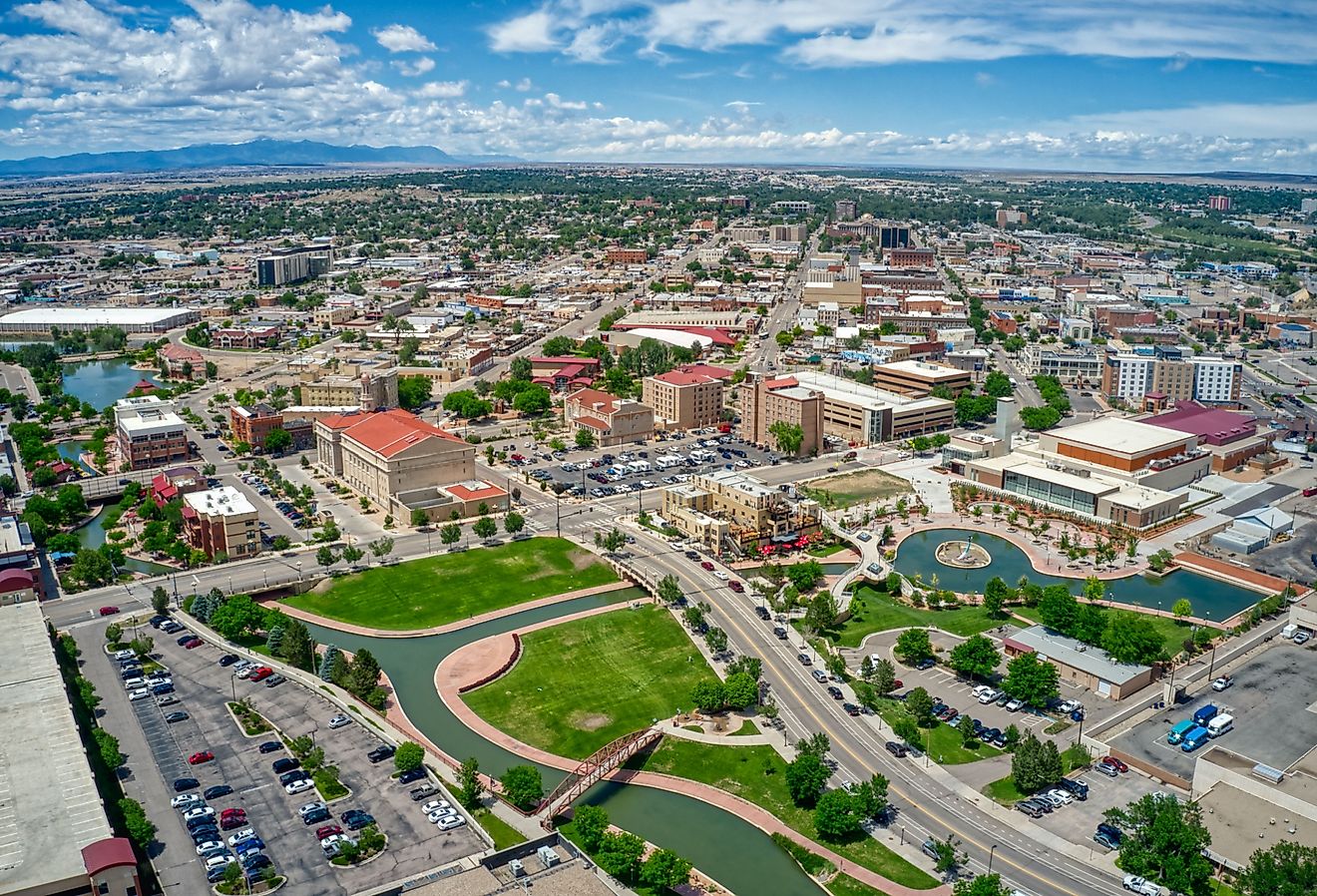Downtown Pueblo, Colorado during Summer. Image credit Jacob Boomsma via Shutterstock