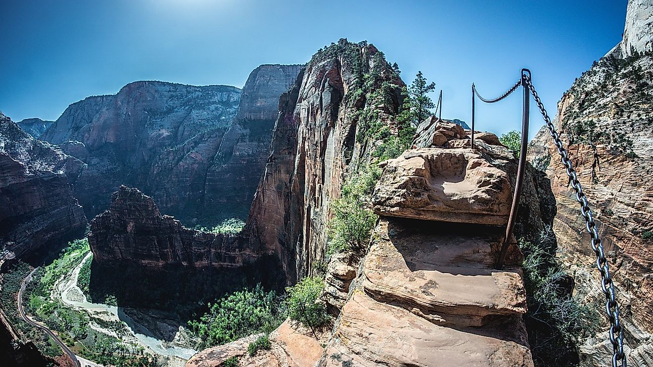 The stunning landscape of Angels Landing, Utah. Image credit: Steve Adcock from Pixabay