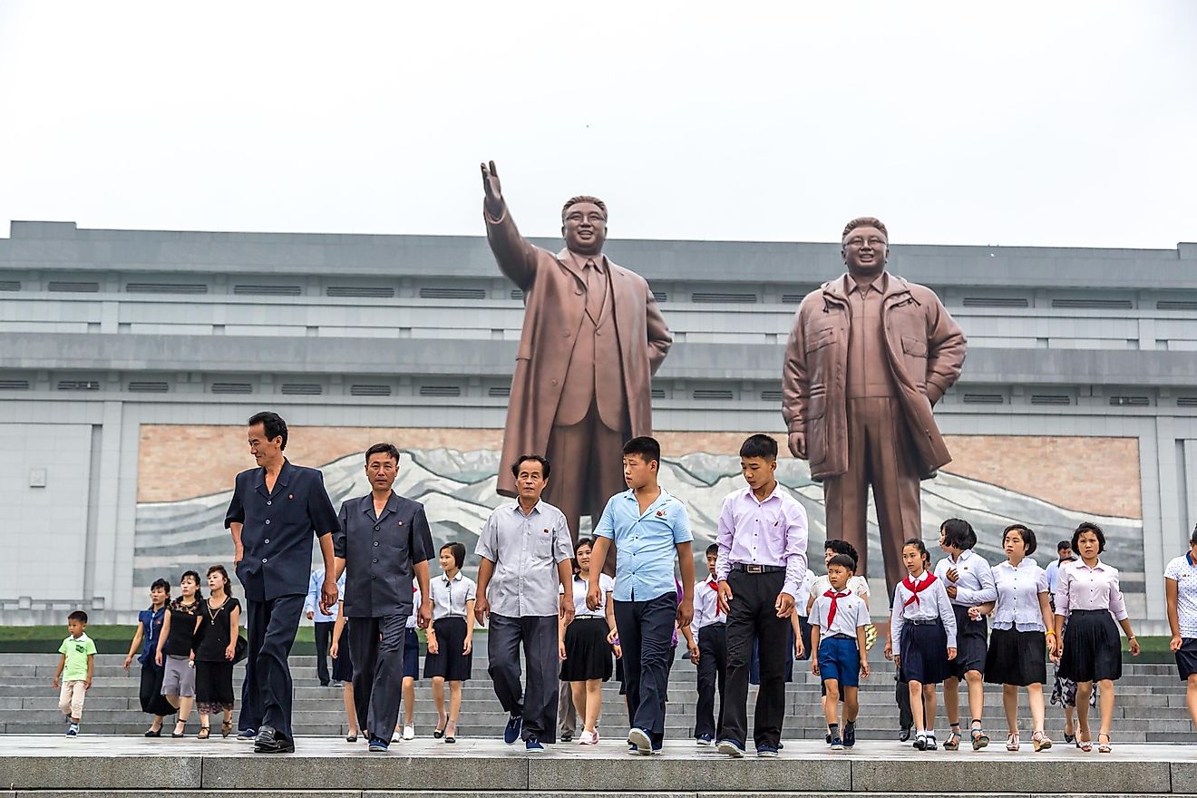 North Korea dress code. Editorial credit: LMspencer / Shutterstock.com